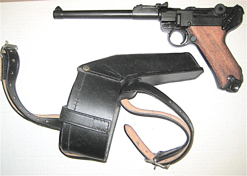 Luger Snail Drum Holster, Black SARCO, Inc