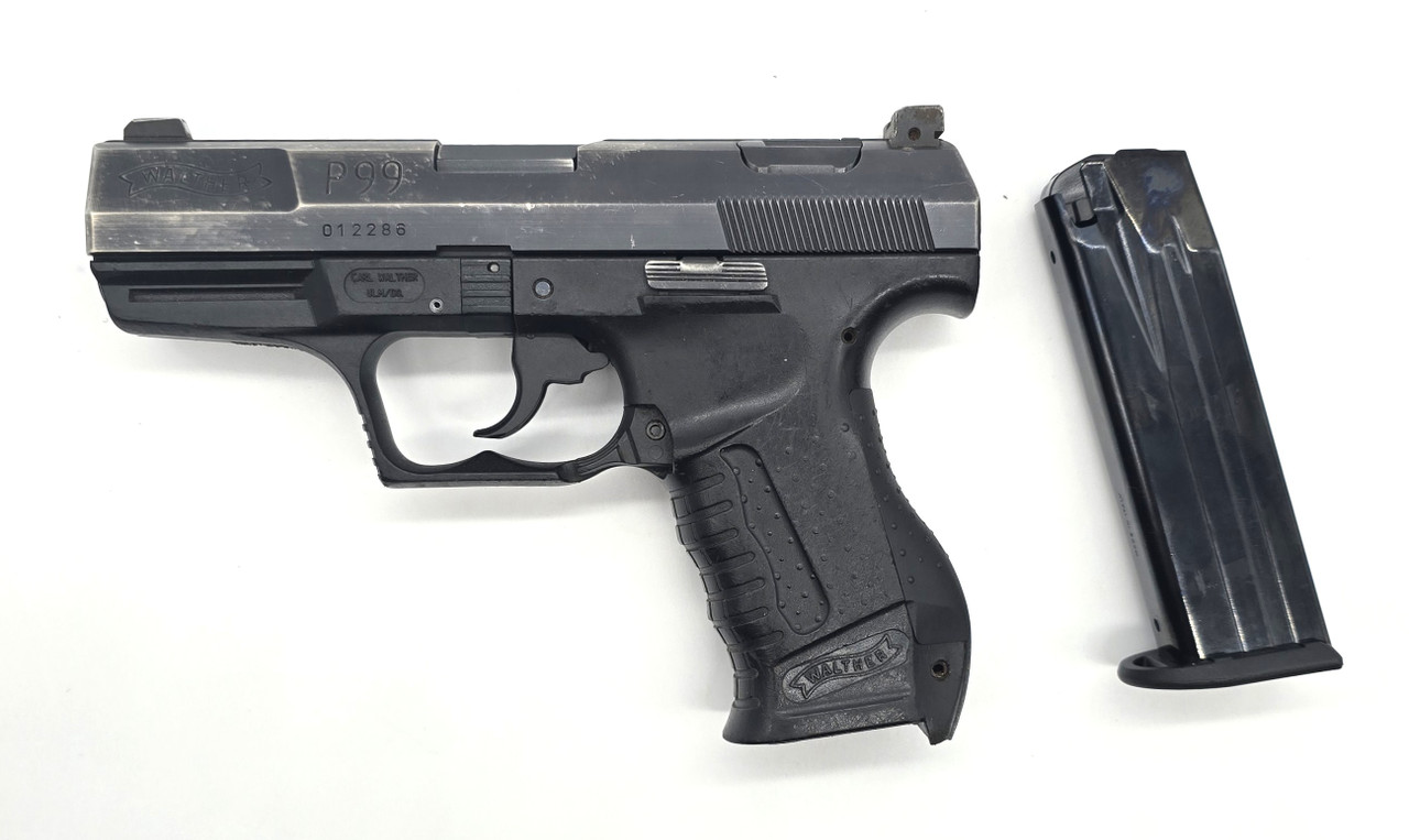 Walther P99 セミオートマチックピストル ブラック Walther P99 9x19mm Pistol Serial 012286 - SARCO, Inc