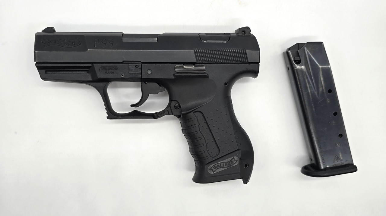 Walther P99 セミオートマチックピストル ブラック Walther P99 9x19mm Pistol Serial 025302 - SARCO, Inc