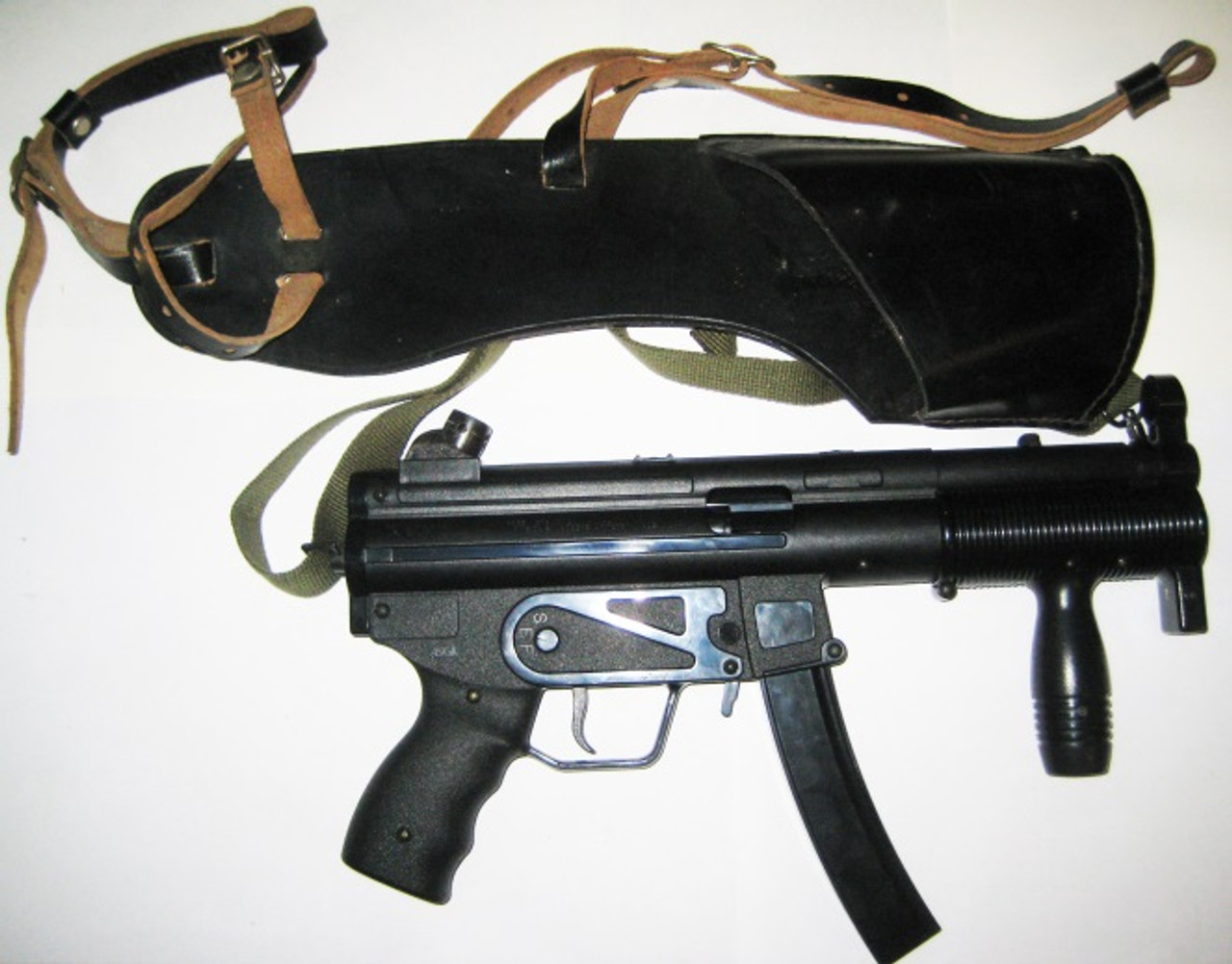 West German GSG9 MP5K SMG Holster, Black - SARCO, Inc