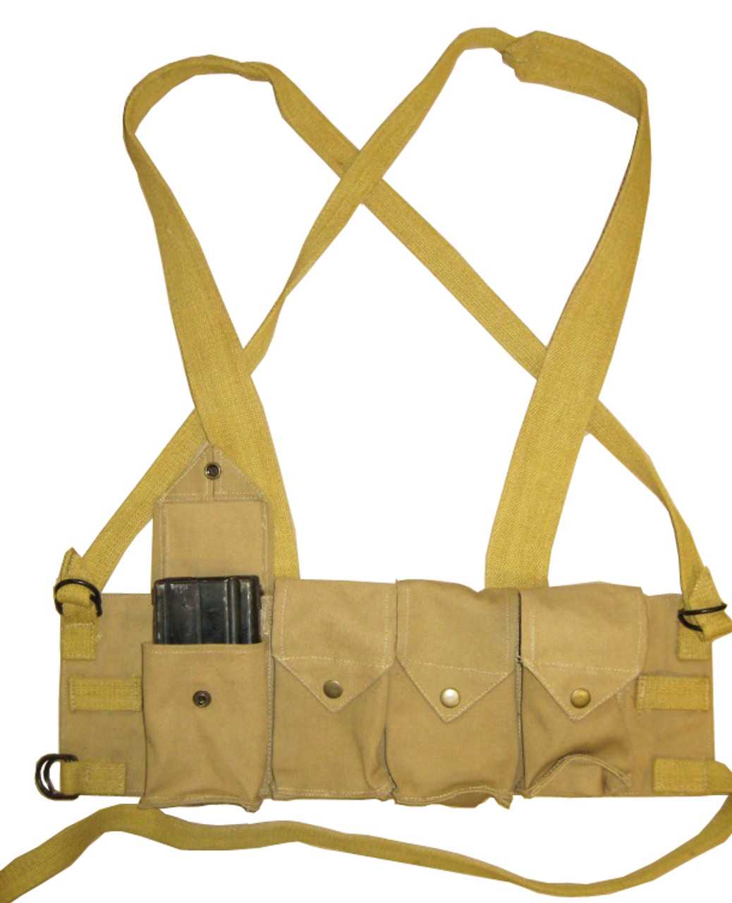 Rhodesian FAL G3 M14 Bush War Magazine Chest Rig SARCO Inc