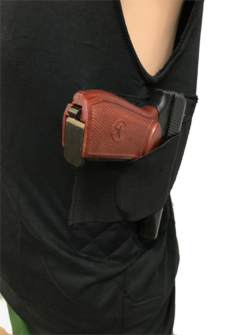ATAFREX Black Tank Top Holster Shirt SARCO, Inc