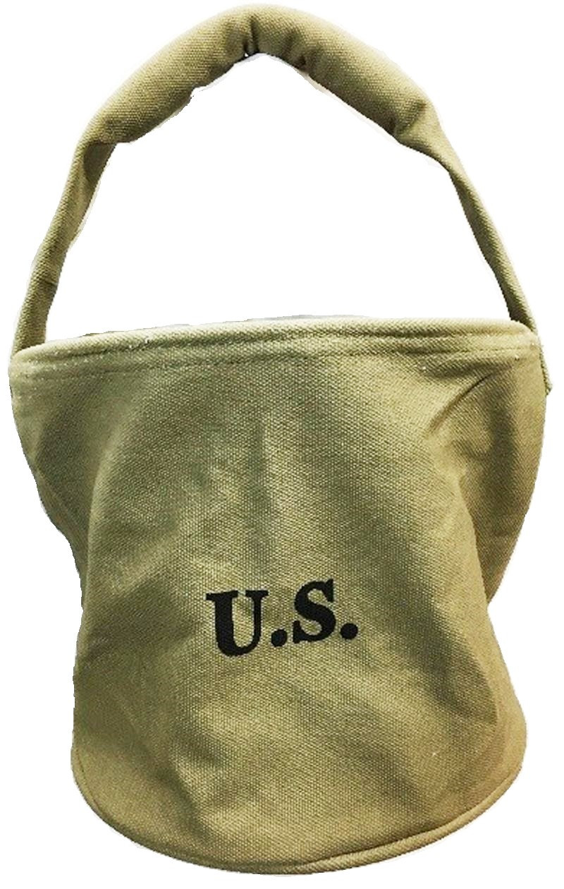 Canvas Water Bucket, U.S. WW2 - SARCO, Inc