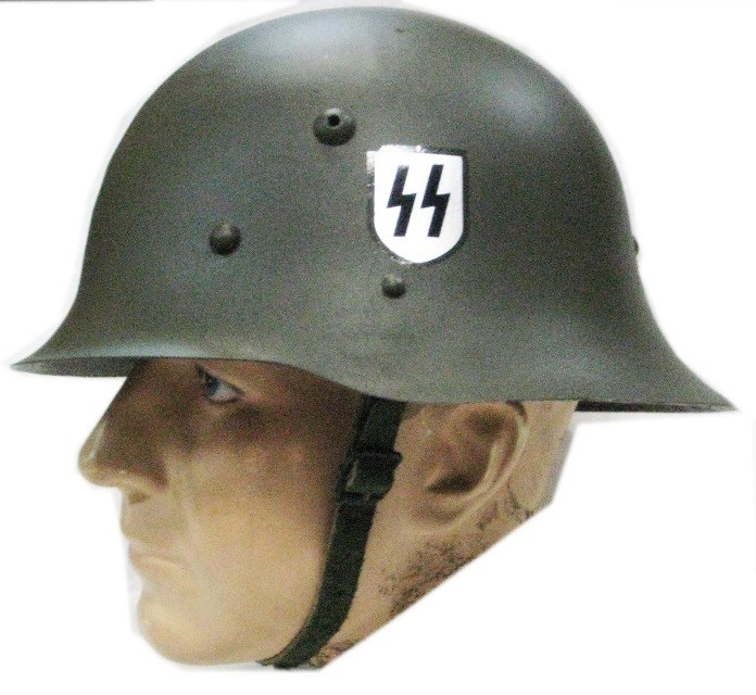 Bulgarian M36 Series Helmet w/Decal, WW2 - SARCO, Inc