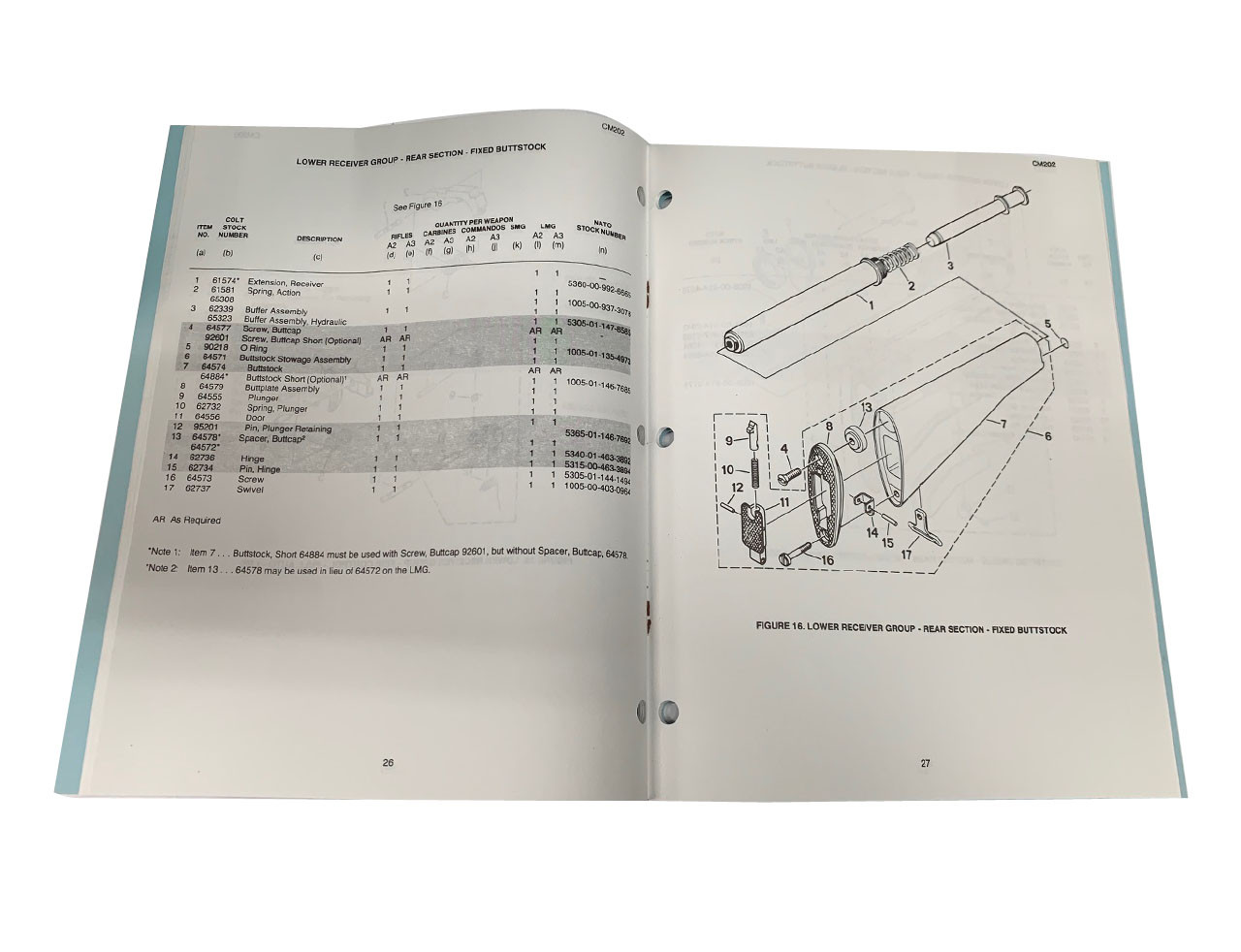 1992 Orig Colt Illustrated ParA3, Carbines, Commandos, LMG & SMGs