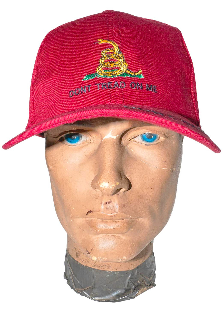 Casquette Baseball KSO 'Don't Tread On Me' - Patch Ronde - Réglable - Occasion Homme