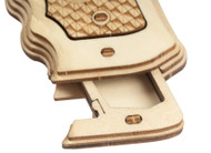 DIY 3D Puzzle - Corsac M60 Rubber Band Gun