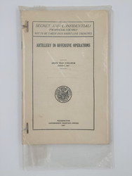 Artillery in Offensive Operations