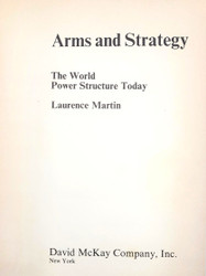 Arms and Strategy