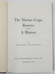 The Marine Corps Reserve, a History