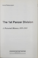 The 1st Panzer Division, 1935-1945