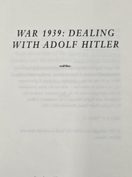 War 1939: Dealing With Adolf Hitler