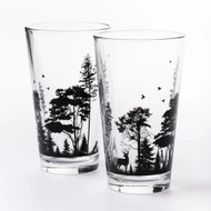 Forest Animals Pint Glass