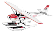 3D Metal Kits - Cessna 182 Floatplane - COLOR