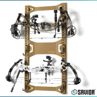Savior Equipment Horizontal Wall Rack with 10 Hooks