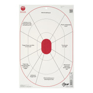 Ruger® Paper Shooting Targets, Handgun Trainer, 12"W x 18"H, 20-Targets Per Pack Ruger® Paper Shooting Targets, Handgun Trainer, 12"W x 18"H, 20-Targets Per Pack