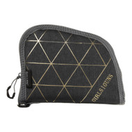 Girls With Guns® 8" Lockable Compact Handgun Case, Heather Gray