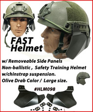 FAST Helmet with Ear Covers  ABS