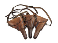 1939 Swiss Luger Leather Holster And Shoulder Strap