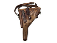 1940 Swiss Luger Brown leather Holster With Shoulder Strap 1940 Swiss Luger Brown leather Holster With Shoulder Strap