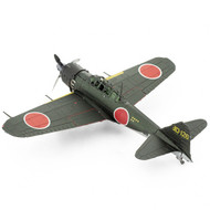 3D Metal Kits - Mitsubishi Zero Fighter plane - Color