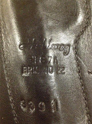 Hellweg 87A Pancake Holster for Browning 1910/20 Long Barrel