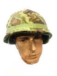WW2 USMC Type B Helmet Net & Cover WW2 USMC Type B Helmet Net & Cover