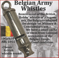 Belgian Army Whistle Belgian Army Whistle