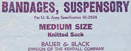 Suspensory WW2 Bandage