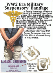 Suspensory WW2 Bandage