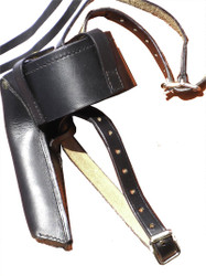 Luger Snail Drum Holster, Black Luger Snail Drum Holster, Black