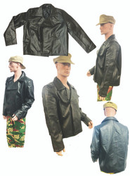 WW2 German Leather 'Panzer' Commander's Jacket 