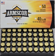Armscor USA - 40 S&W - 180gr - FMJ - 50rnd/Box