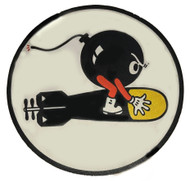 WWII Bomber Unit Leather Patch For Flight Jacket