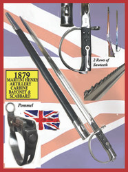 British  Model1879 Martini Henry Artillery Carbine Bayonet