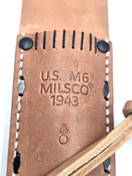 M3 Fighting Knife w/Leather Scabbard