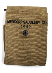 Set of Two 1911 7 Round Magazines and Khaki Pouch