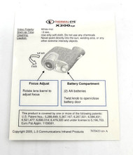 L3 Thermal-Eye X200XP Thermal Imaging Infrared Camera
