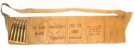 U.S. 1903 Krag/Springfield Bandolier w/ Inserts