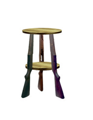 M1 Garand Walnut BAR STOOL Stock Project