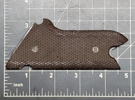 Swiss Luger Grip, Brown - Left