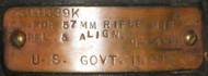 57mm Recoilless Rifle Gage