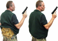 Dual Body Wrap Holster Rig, BLACK Dual Body Wrap Holster Rig, BLACK