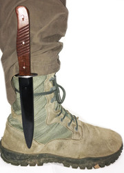 WW2 German Boot Knife & Scabbard WW2 German Boot Knife & Scabbard