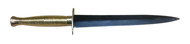 Sykes Brass Handle Knife with Scabbard