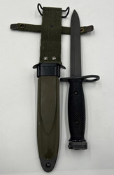 M7 Bayonet - Conetta Manufactured With GI Scabbard