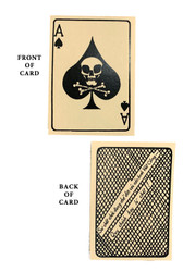 Vietnam Era Vietcong Pass & Death Card