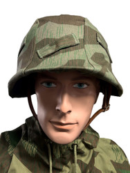 German WWII Splinter Camo Helmet Cover