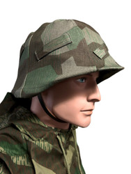 German WWII Splinter Camo Helmet Cover