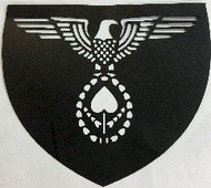 German WW2 RAD Emblem Stencil